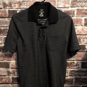 GEORGE DARK GRAY POLO MENS SMALL